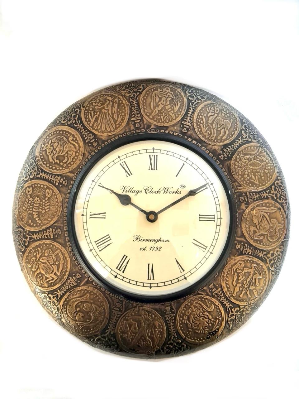 Classic Floral Theme Wall Clock For Suits Every Corner Of Your Space Tamrapatra