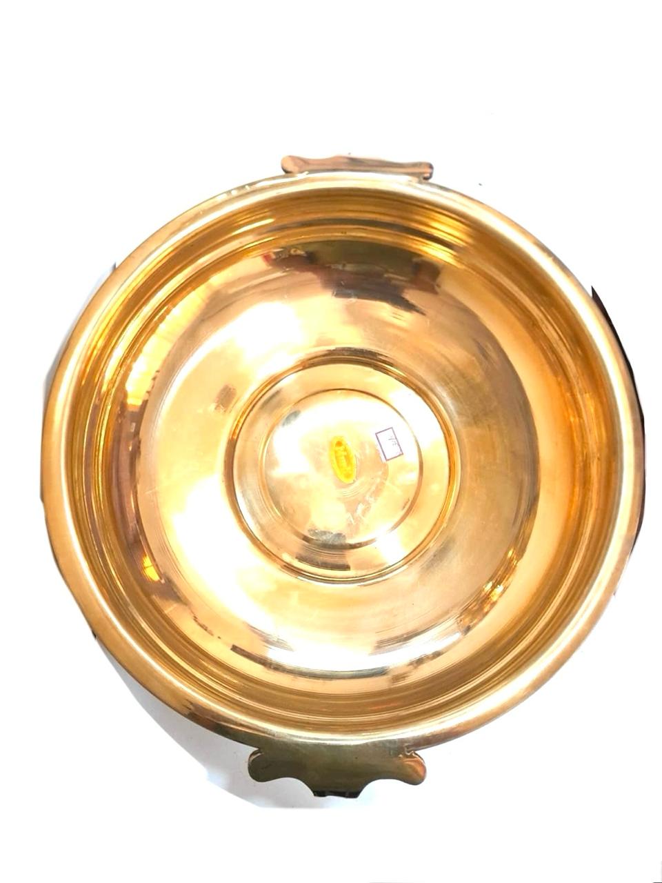 Brass Urli For Decoration Pooja Flowers Spiritual Artware In Various Size Tamrapatra