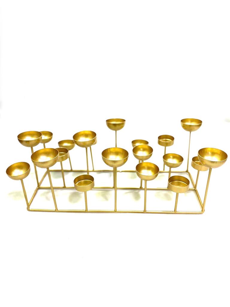 21 Tealights On Stand Exclusive Lightings Décor Modern Arts From Tamrapatra