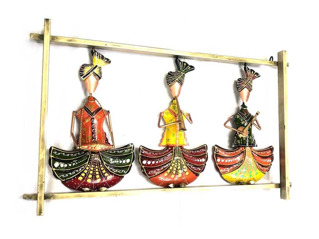 3 Sitting Musician Sardar Frame Indian Theme For Beautiful Homes By Tamrapatra