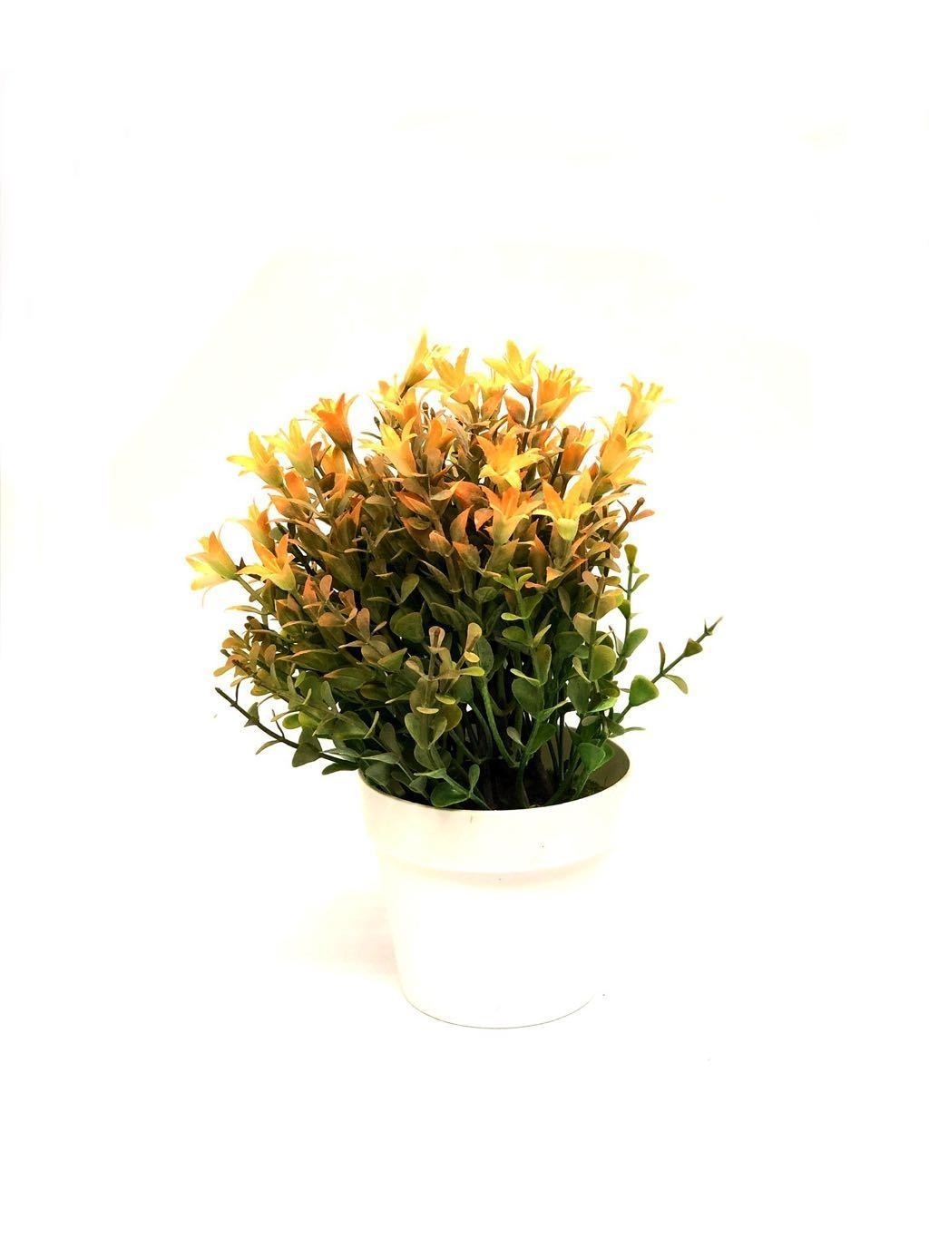 Home Decor Artificial Bell Flower Plants With Extraordinary Shades Tamrapatra