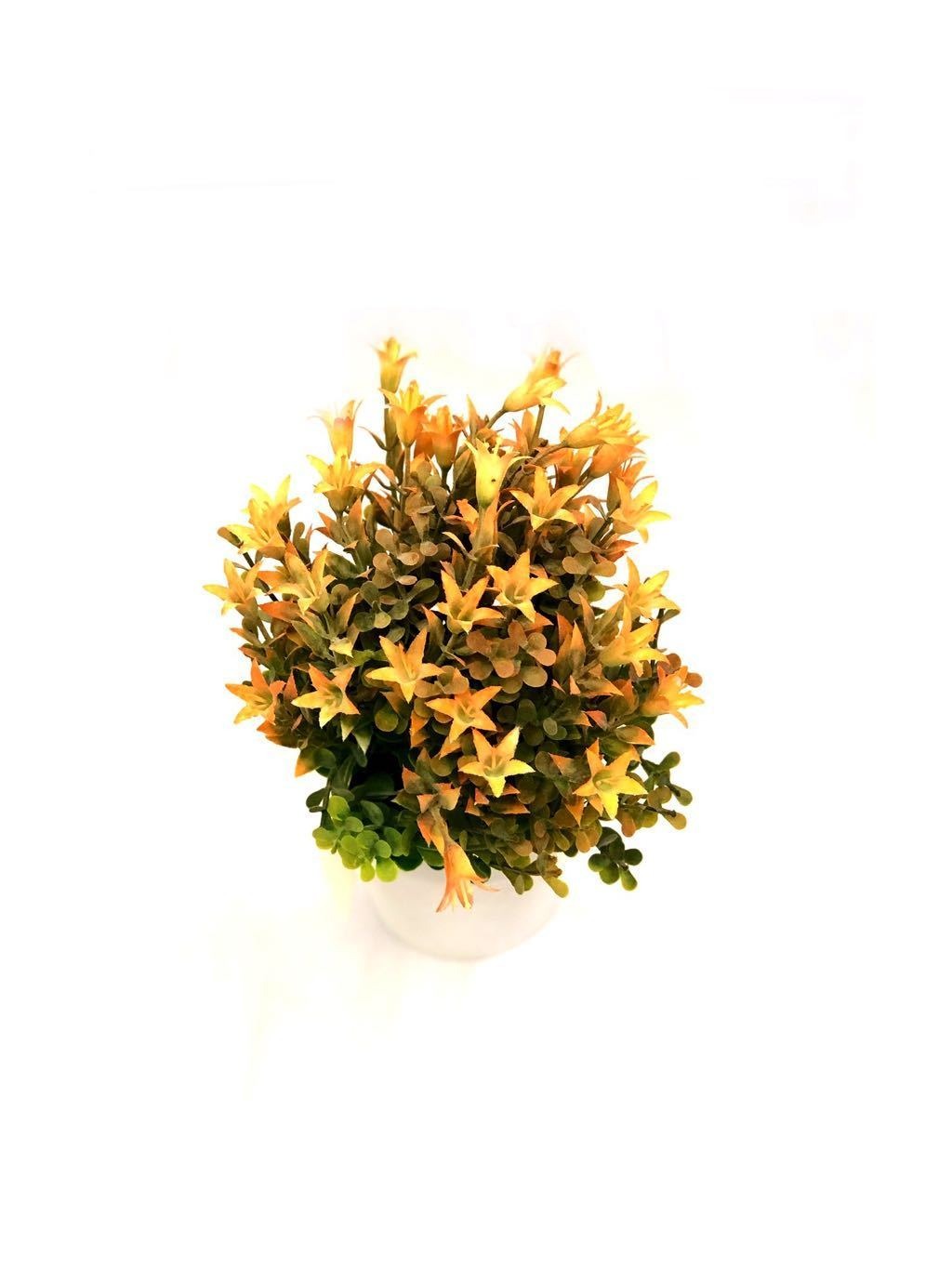 Home Decor Artificial Bell Flower Plants With Extraordinary Shades Tamrapatra