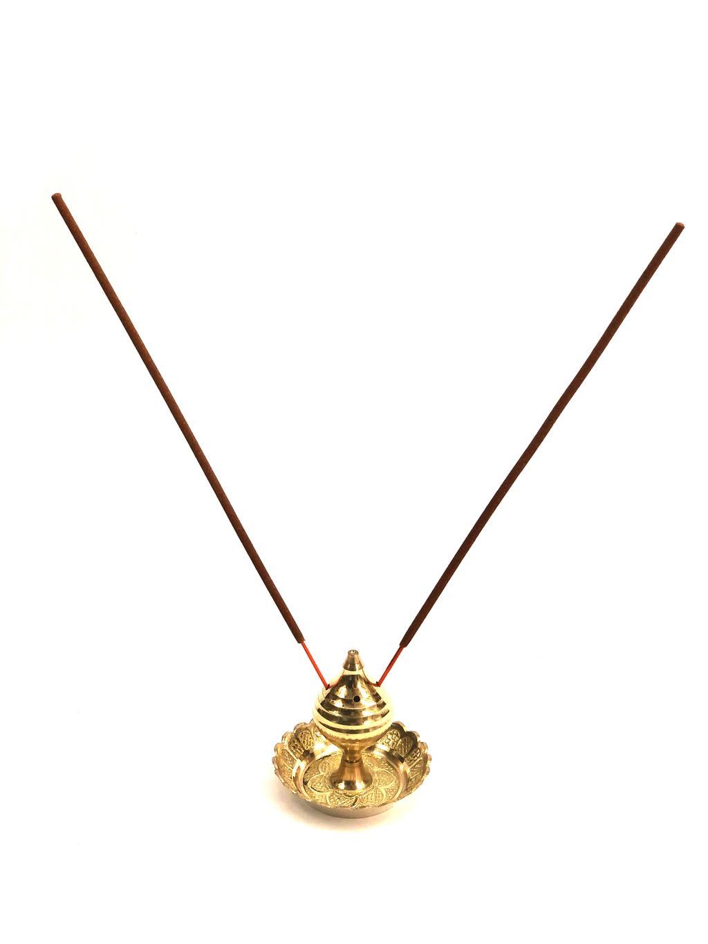 Incense Stick Holder Brass Various Shapes Pooja Decoration Tamrapatra