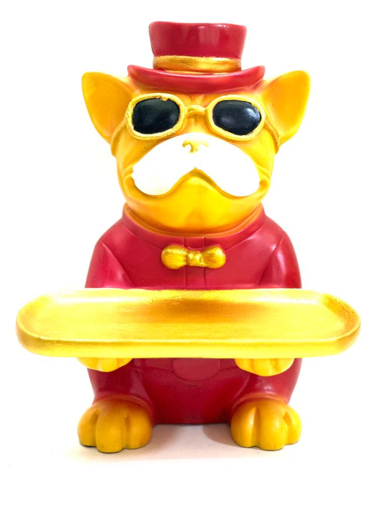 Superior Cats & Dogs With Funny Styles Animal Platter Décor From Tamrapatra
