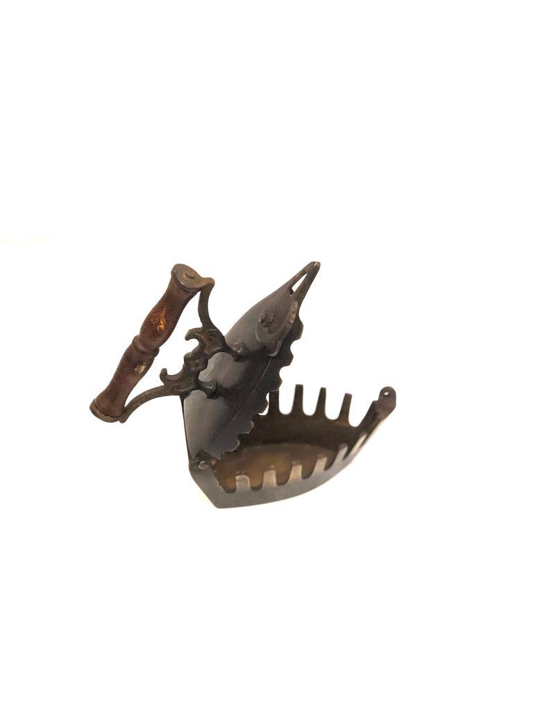 Antique Brass Iron Replica Utility Showpiece Indian Handicrafts Exporter Tamrapatra