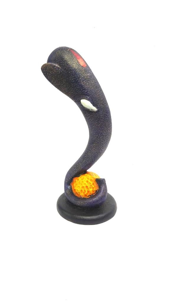 Resin Ganesha Sleek Design Range On Stand With Stone Effect By Tamrapatra