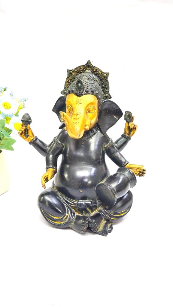 Ganesha Antique Finish Resin Collection Largest Handcrafted Collection Tamrapatra