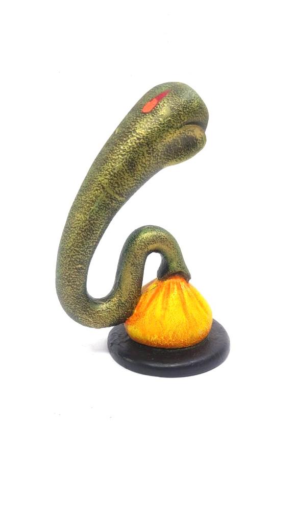 Stone Effect Hand Painted Ganesha Idols Modern Finish Resin Crafts Tamrapatra