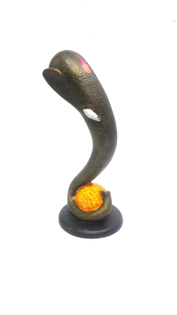 Resin Ganesha Sleek Design Range On Stand With Stone Effect By Tamrapatra