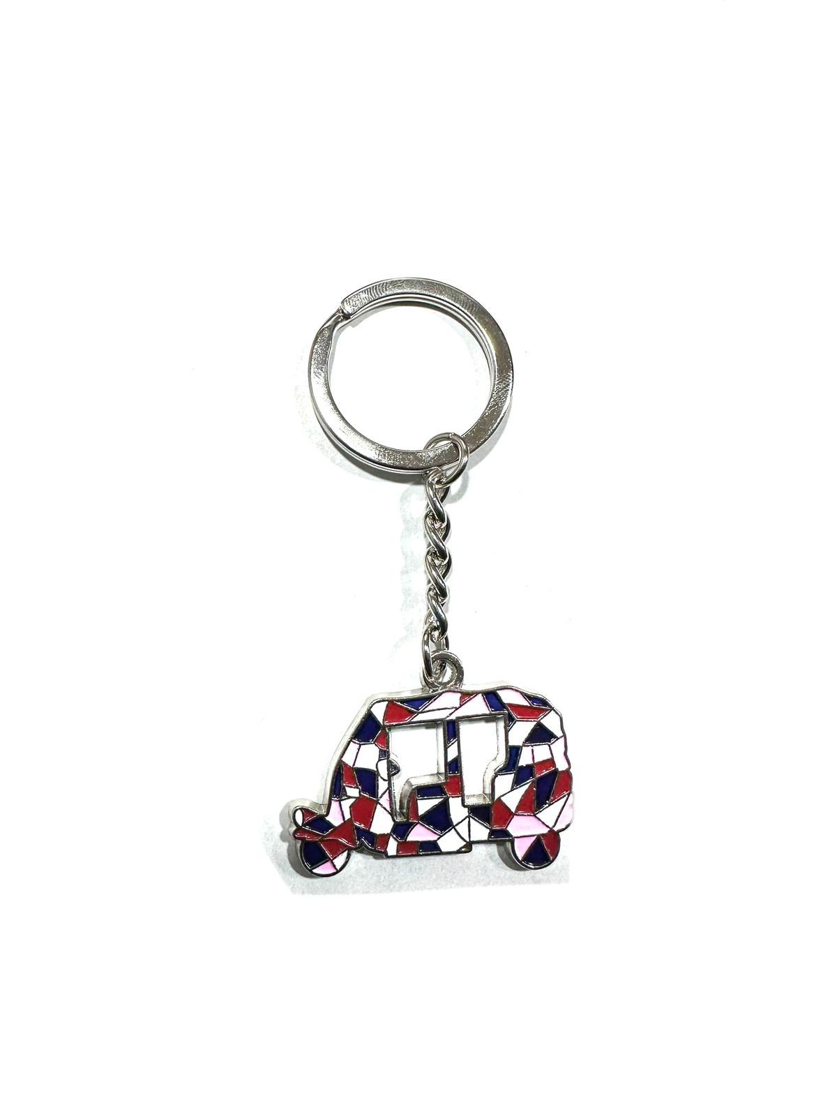 Rickshaw Metal Key Chains Enamel Paint Premium Collection From Tamrapatra