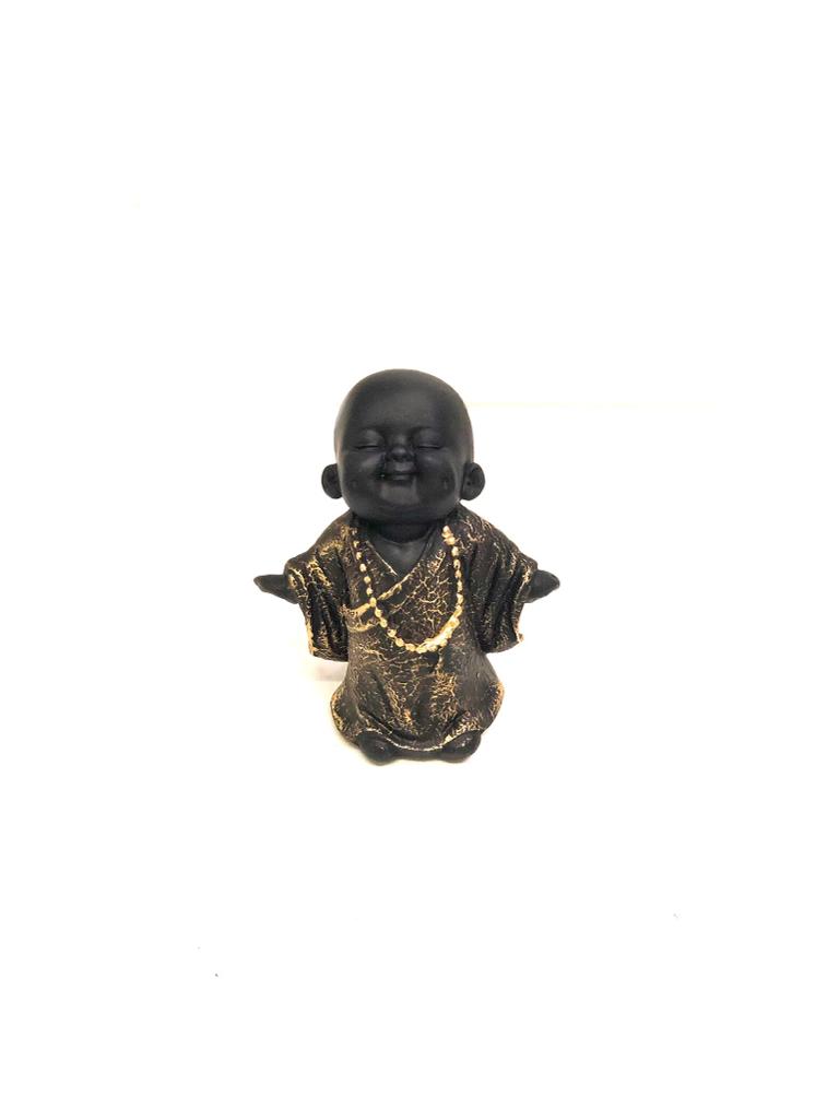 Baby Spiritual Monks In Gold Black Colors With Various Design By Tamrapatra