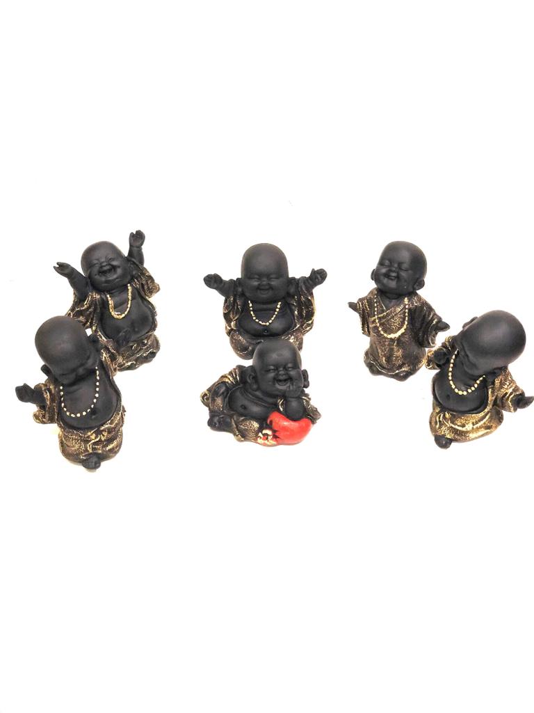 Baby Spiritual Monks In Gold Black Colors With Various Design By Tamrapatra