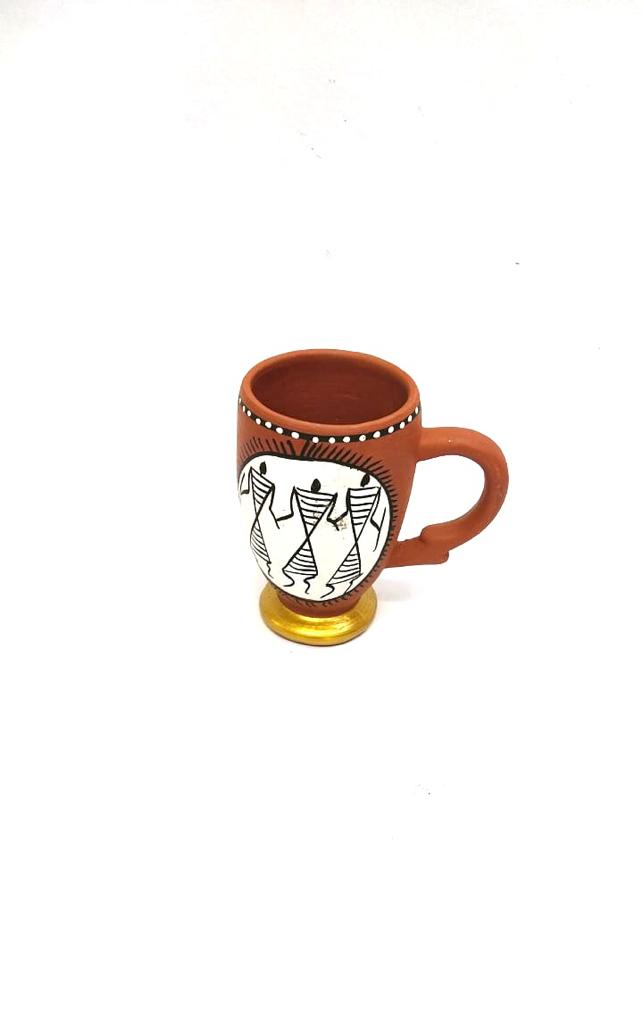 Beer Mugs Handle With Mugs Hand Painted Serve Beverages From Tamrapatra