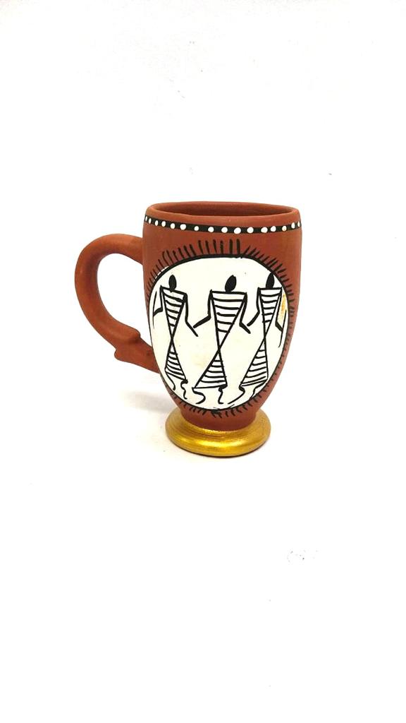 Beer Mugs Handle With Mugs Hand Painted Serve Beverages From Tamrapatra