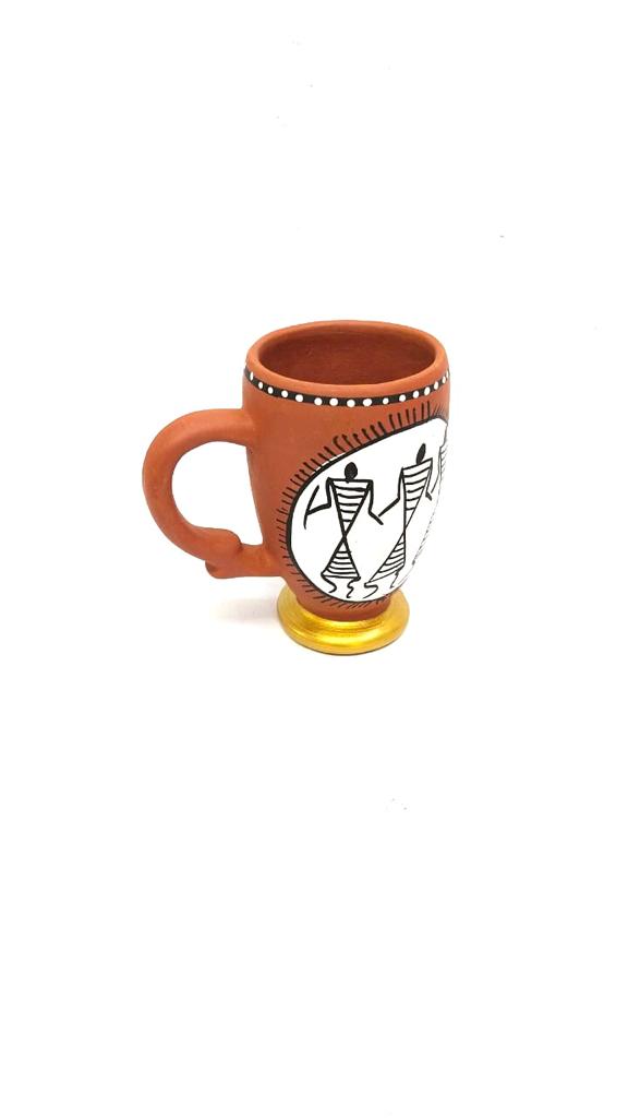 Beer Mugs Handle With Mugs Hand Painted Serve Beverages From Tamrapatra
