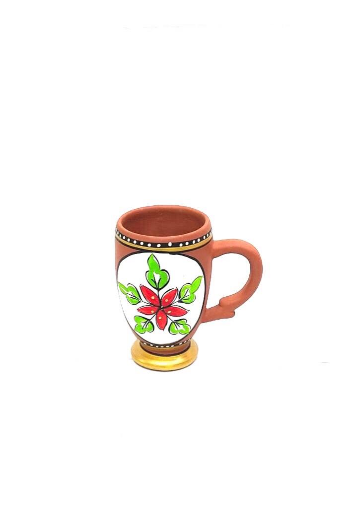 Beer Mugs Handle With Mugs Hand Painted Serve Beverages From Tamrapatra