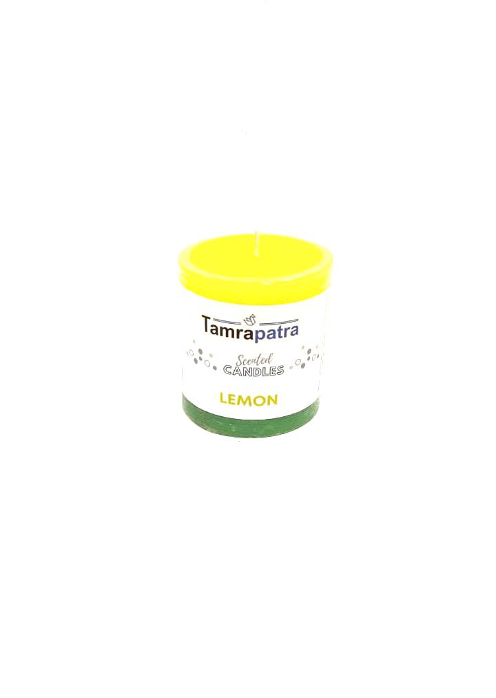 Aroma Pillar Candles In Various Scents Spread Abundant Fragrance From Tamrapatra