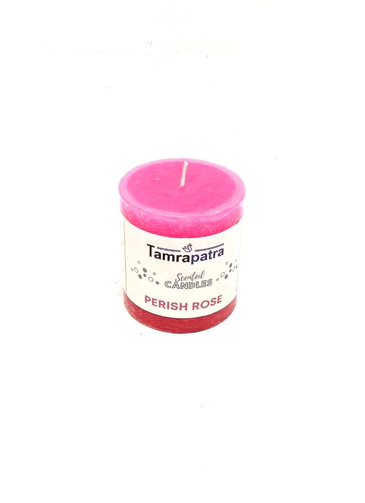 Aroma Pillar Candles In Various Scents Spread Abundant Fragrance From Tamrapatra