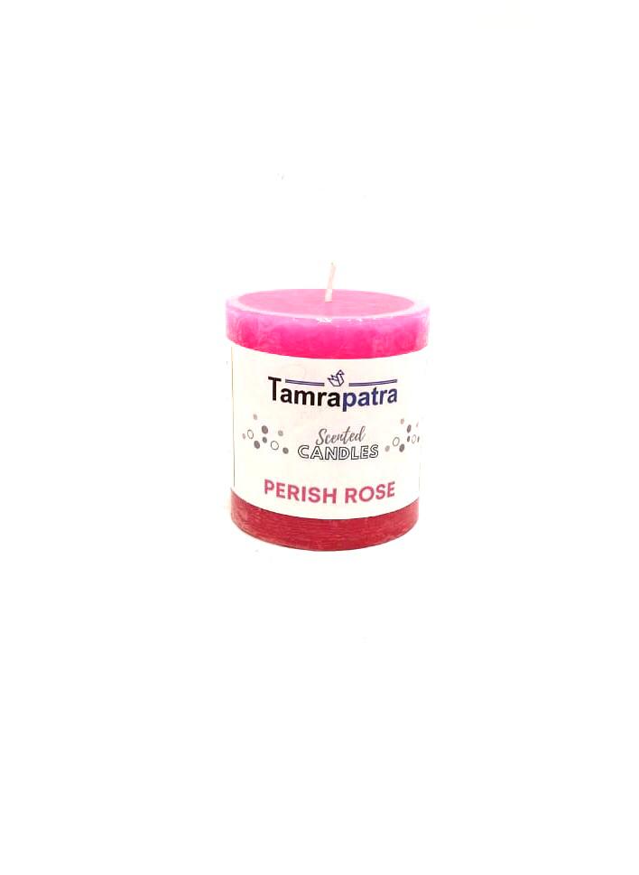 Aroma Pillar Candles In Various Scents Spread Abundant Fragrance From Tamrapatra