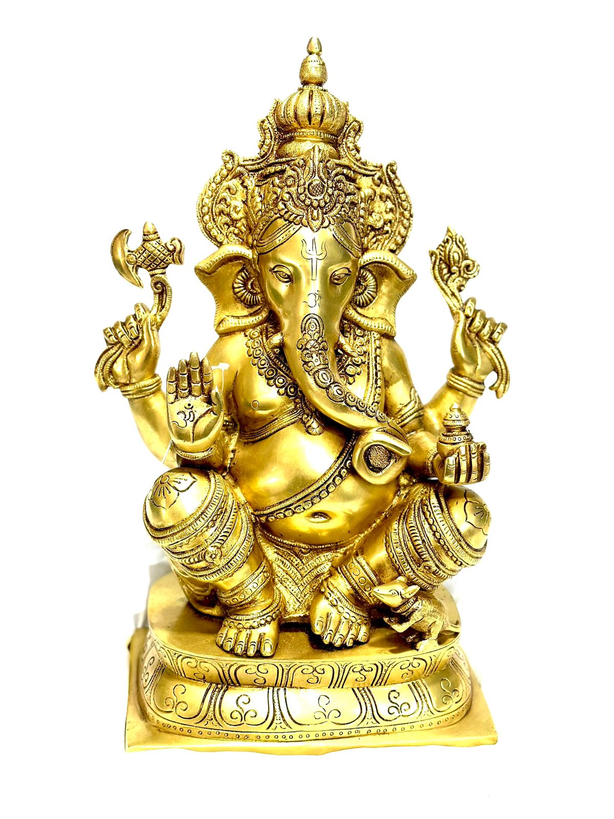 Unique Creation Of Brass In Form Of Ganesha Idol In Exclusive Models By Tamrapatra