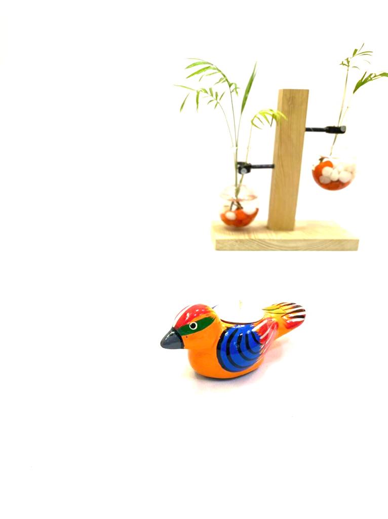 Birds Tea Candle Light Holders Painted Creative Gifts & Arts Exclusive By Tamrapatra - Tamrapatra