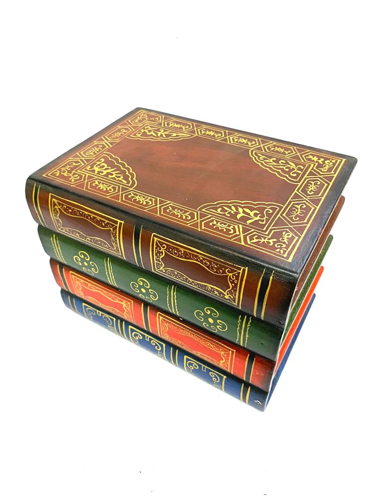 Book Lovers Style Storage Box Showcase Vintage Collectible Exclusive At Tamrapatra