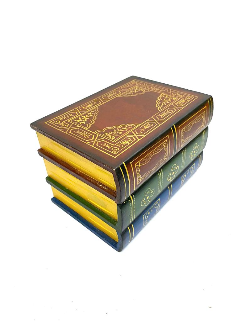 Book Lovers Style Storage Box Showcase Vintage Collectible Exclusive At Tamrapatra