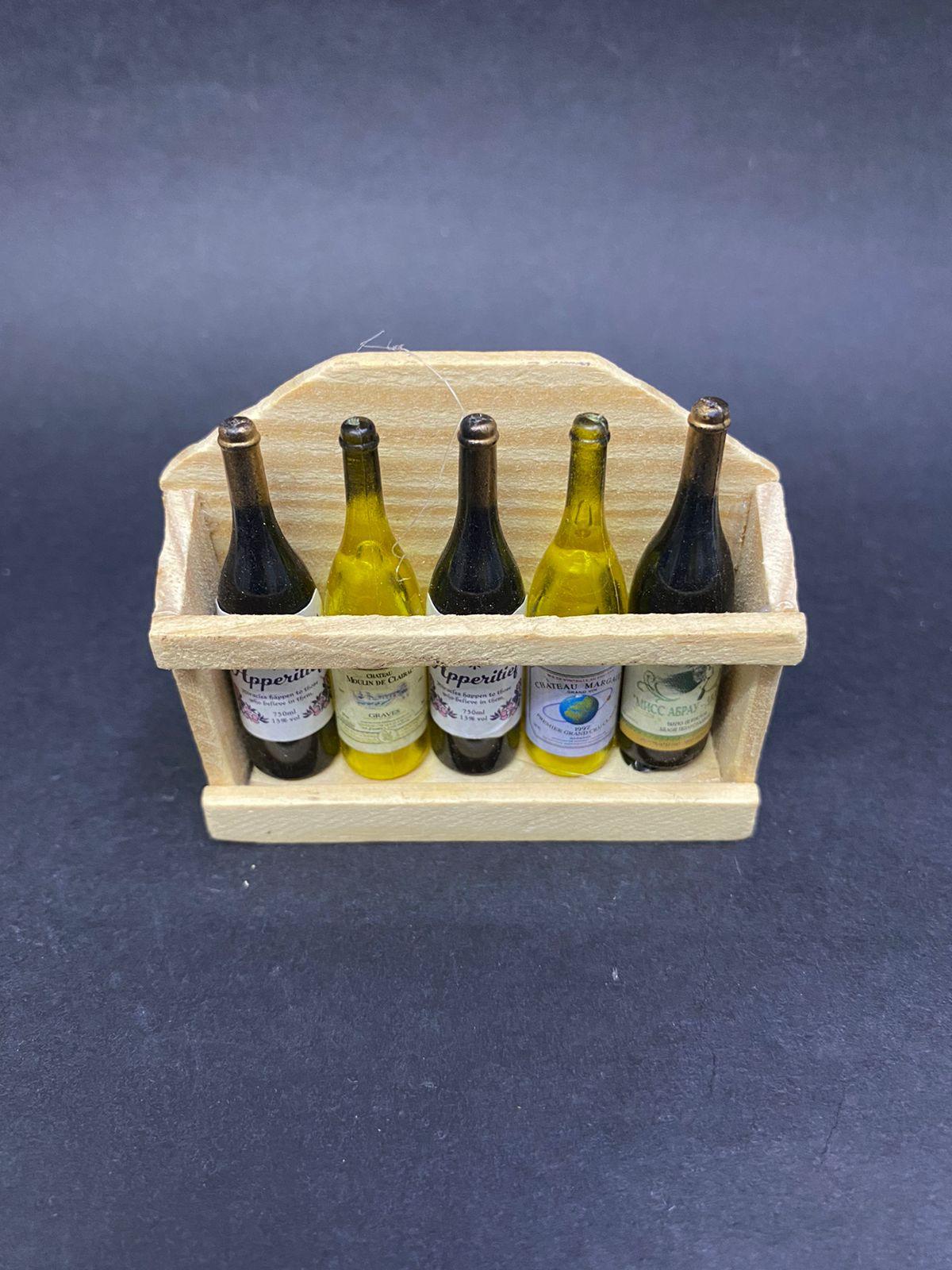 Luxurious Wine Bottle In Case Fridge Magnets Souvenir Gifting's From Tamrapatra