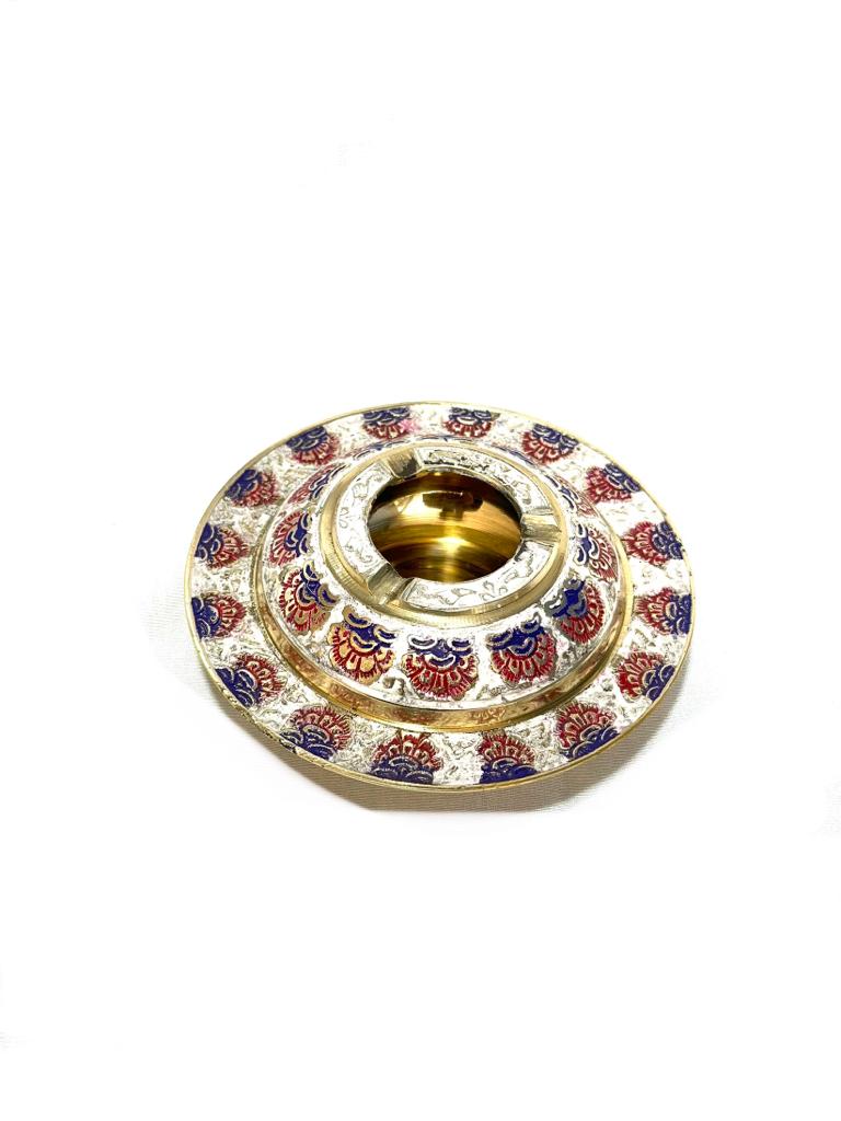 Brass Ash Tray Designed In Royal Series Best Collection Of Artware By Tamrapatra