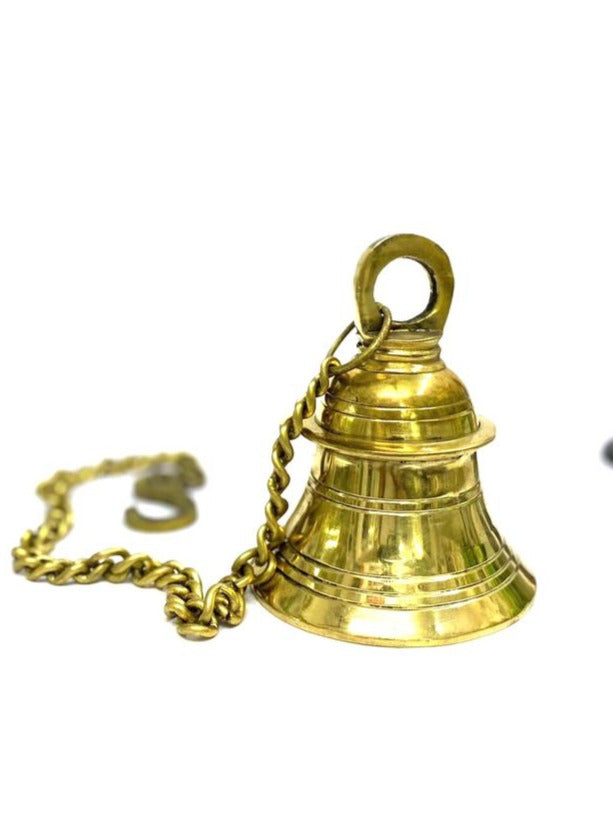 Brass Bells Hangings For Temple Pooja Room Auspicious Décor From Tamrapatra