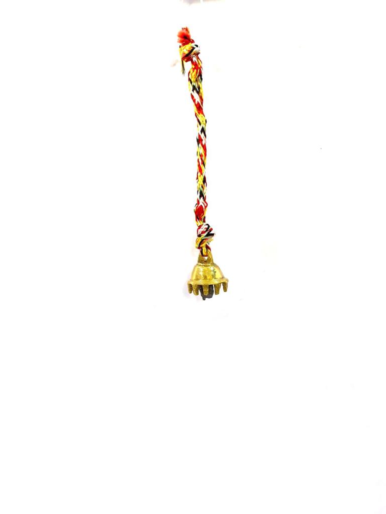 Brass Car Hangings Bell Chimes Sweet Melody Utility Decoration From Tamrapatra