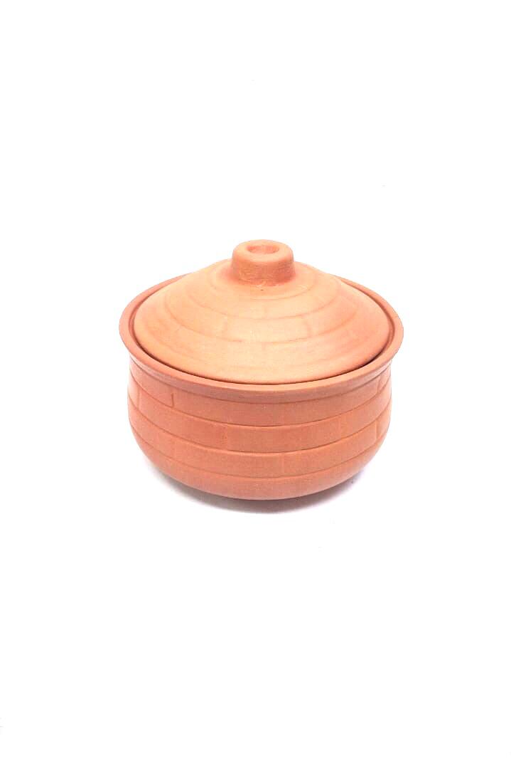 Bricks Donga Set Beautiful Earthen Creations For Cooking Hygienic Food Tamrapatra