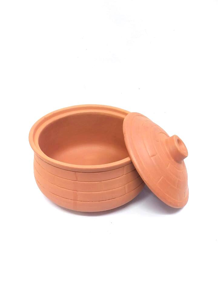 Bricks Donga Set Beautiful Earthen Creations For Cooking Hygienic Food Tamrapatra