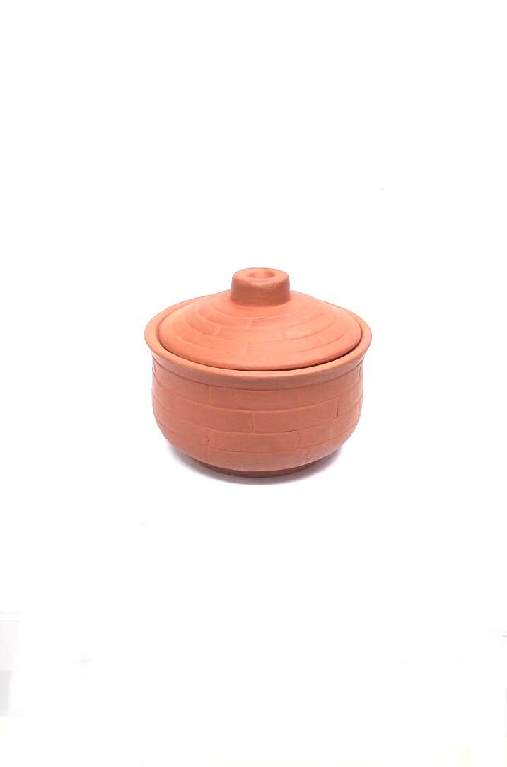 Bricks Donga Set Beautiful Earthen Creations For Cooking Hygienic Food Tamrapatra