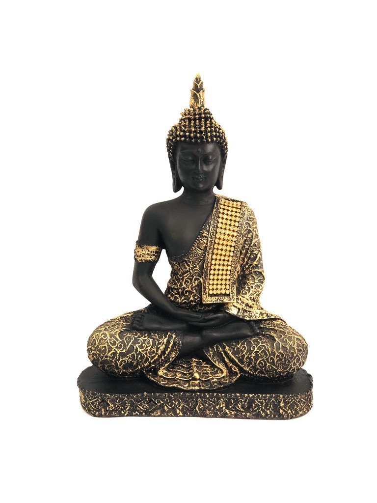 Buddha Statue Figure Idol Resin Exclusive Artefacts Multicolor Tamrapatra
