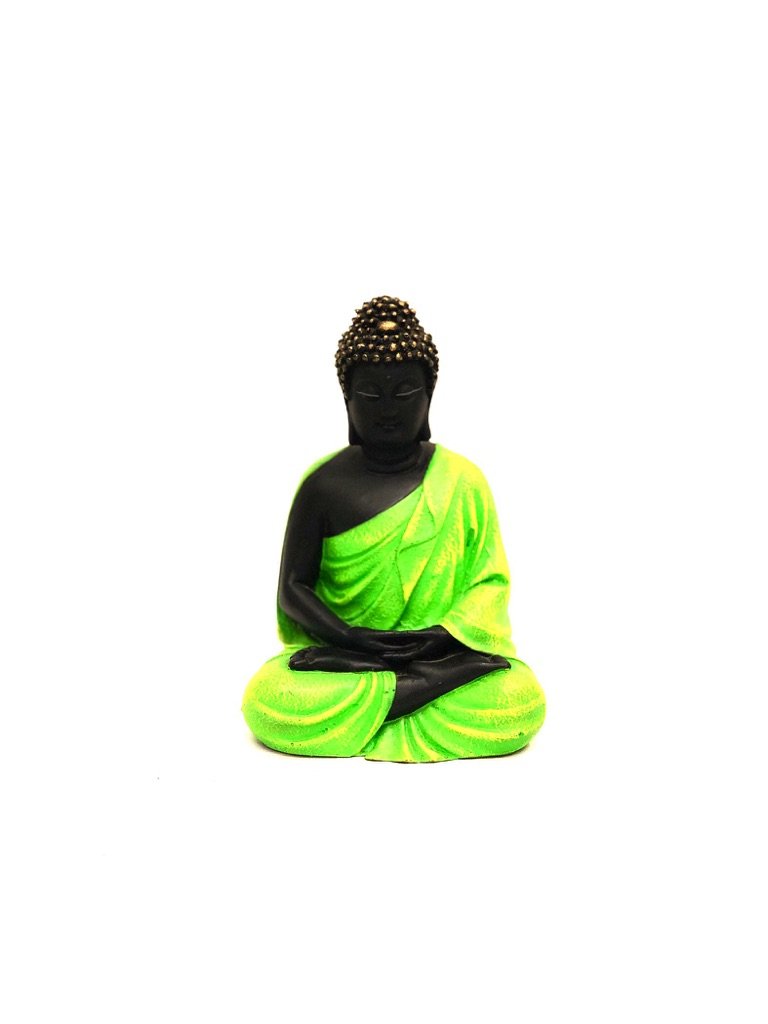 Sitting Buddha Meditation Largest Fiber Artefacts Vibrant Collection By Tamrapatra