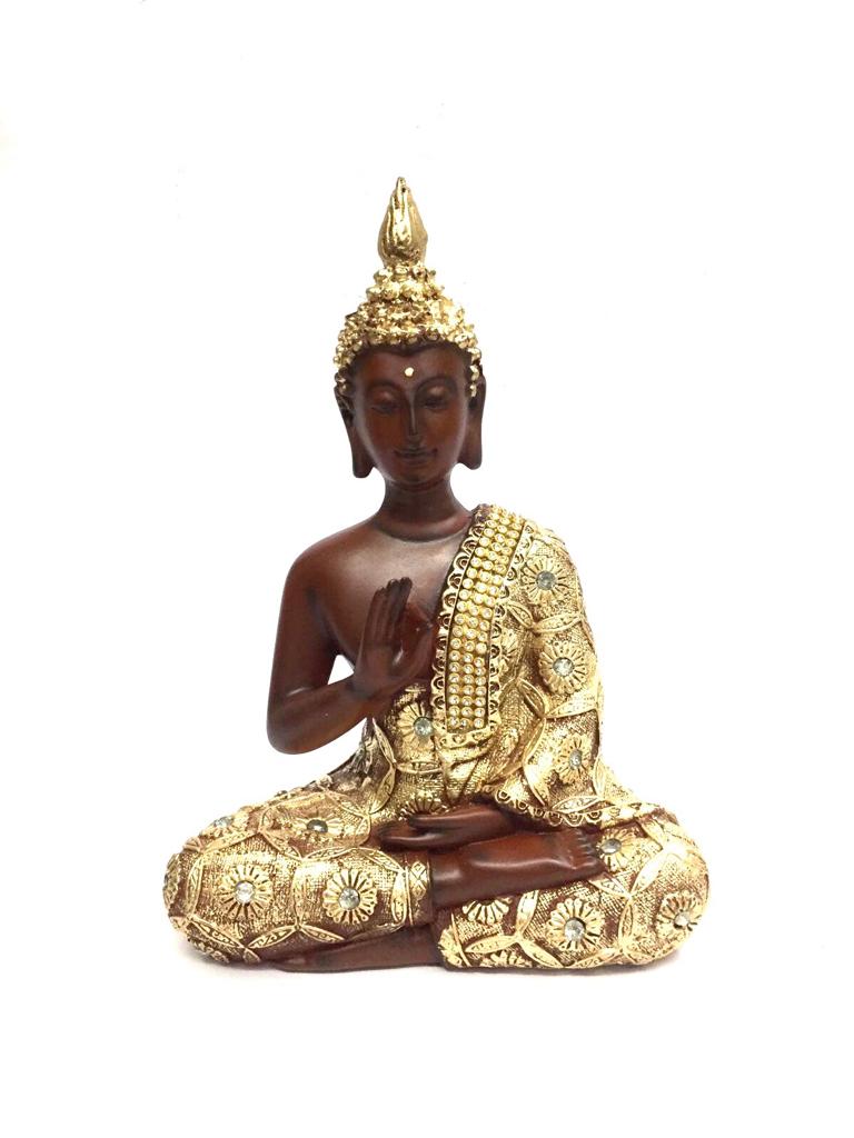 Buddha Sculpture Exclusive Figurine Spiritual New Home Décor From Tamrapatra