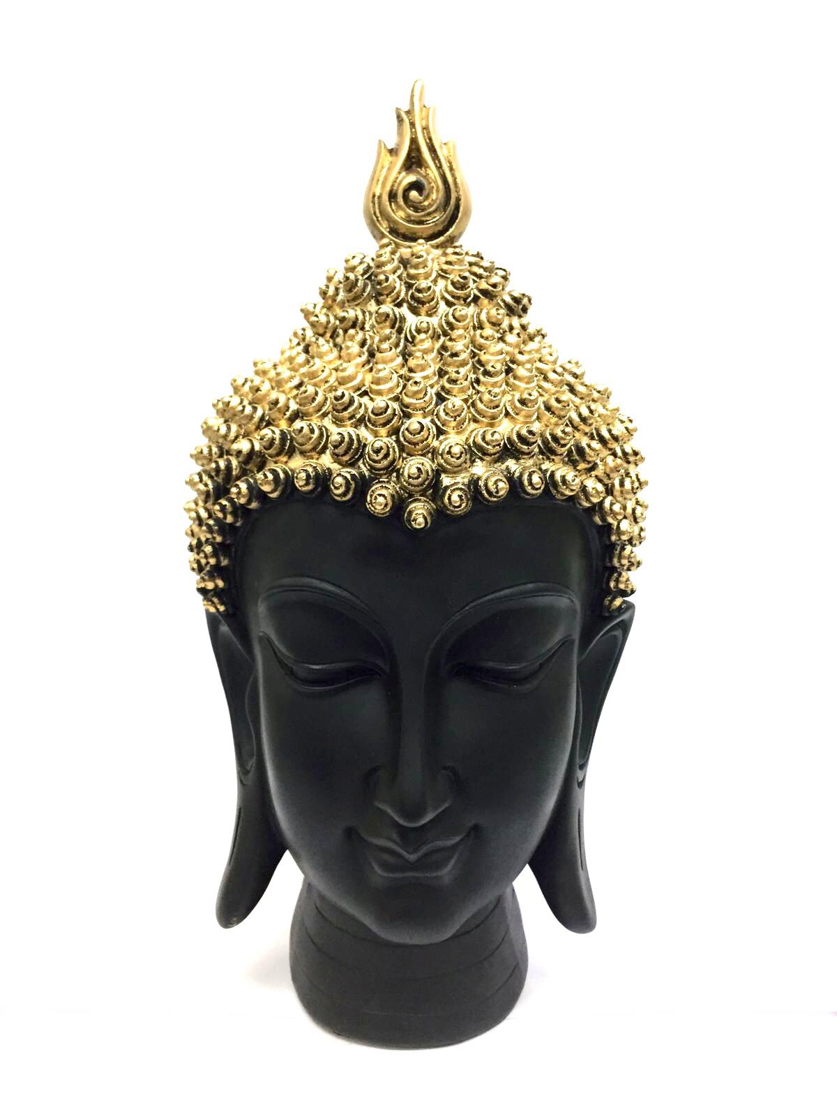 Buddha Face Sculpture Face Home Décor Spiritual Arts Exclusively At Tamrapatra