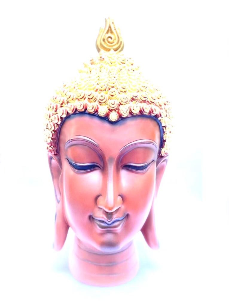 Buddha Face Sculpture Face Home Décor Spiritual Arts Exclusively At Tamrapatra