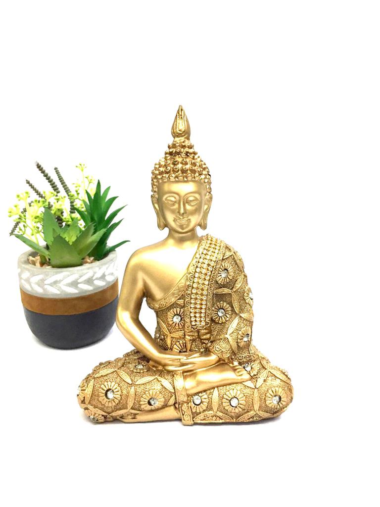 Buddha Sculpture Exclusive Figurine Spiritual New Home Décor From Tamrapatra
