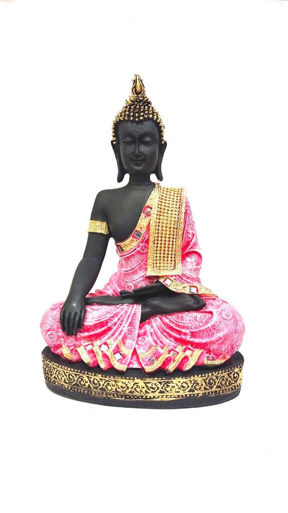 Auspicious Buddha In Various Shades Home Decor Artefacts Only At Tamrapatra