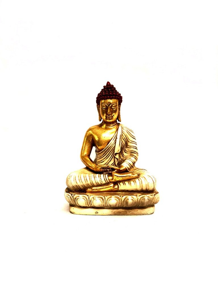 Buddha In Meditation Handcrafted To Suit Every Space Excluisvely By Tamrapatra