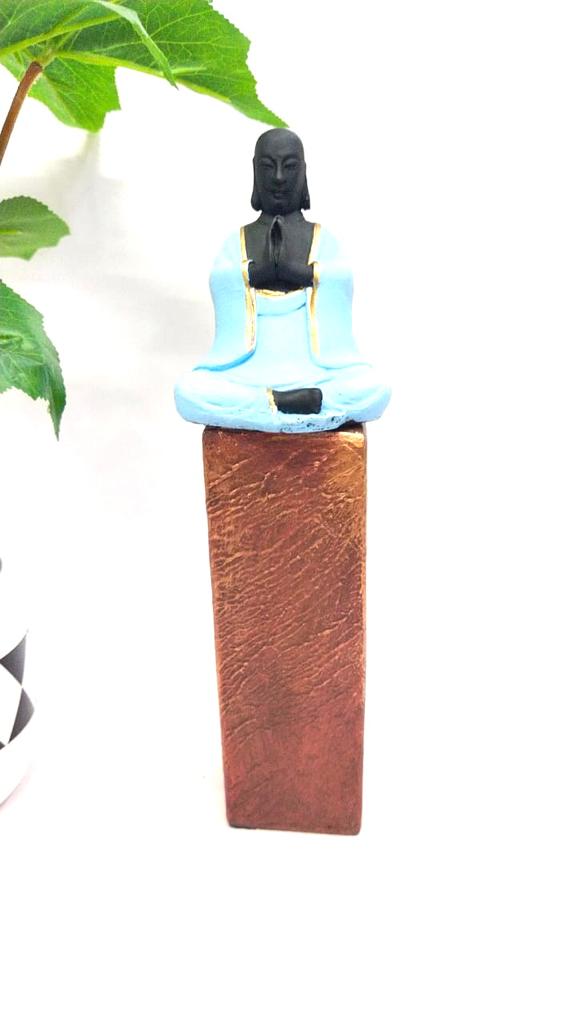 Excellent Resin Craftsmanship Buddha Meditating Showpiece Exclusive By Tamrapatra