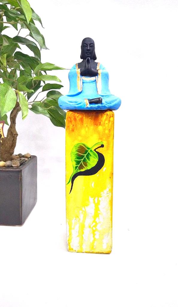 Excellent Resin Craftsmanship Buddha Meditating Showpiece Exclusive By Tamrapatra