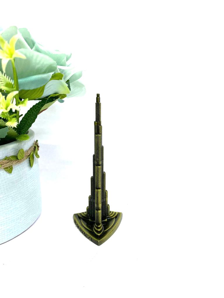 Burj Khalifa Monument Metal Exclusive Décor Collectible Souvenir From Tamrapatra