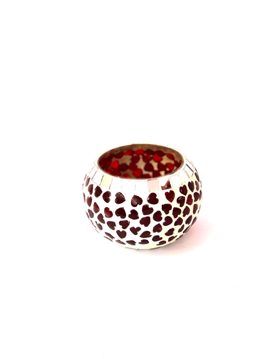 Heart Shaped Tea Light Holder Multipurpose Utility Decor Gifts Tamrapatra