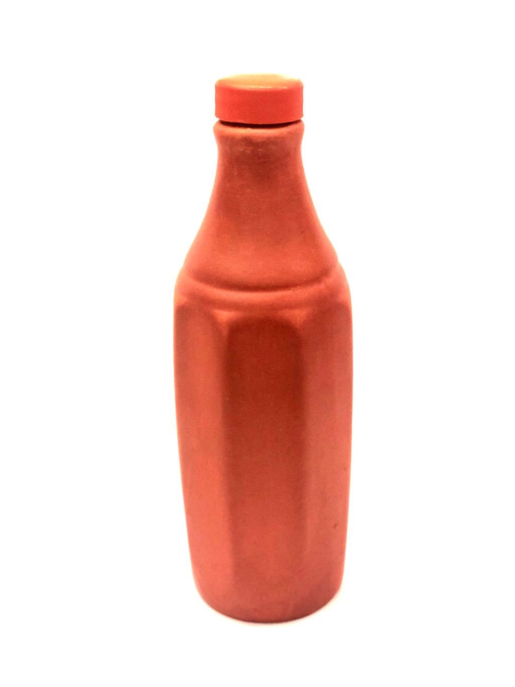 Earthenware Clay Water Bottle Bisleri Style Wholeseller Tamrapatra - Tamrapatra