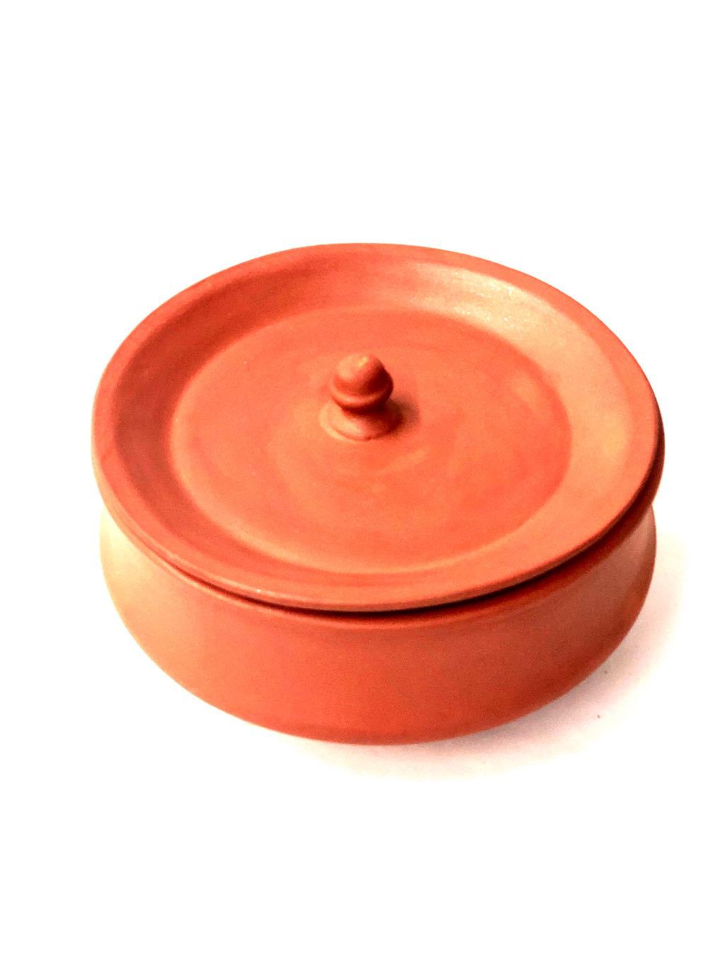 Earthen Clay Utensil Cooking Handi Cookware Safe Non Toxic Tamrapatra - Tamrapatra