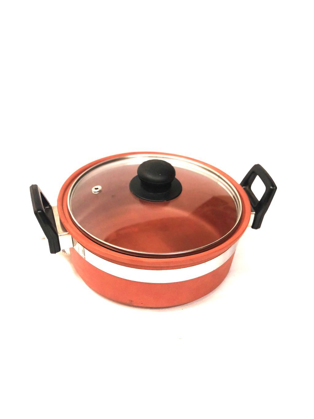 Round Base Cooking Pot Multipurpose Clay Utensils Exporter Tamrapatra - Tamrapatra