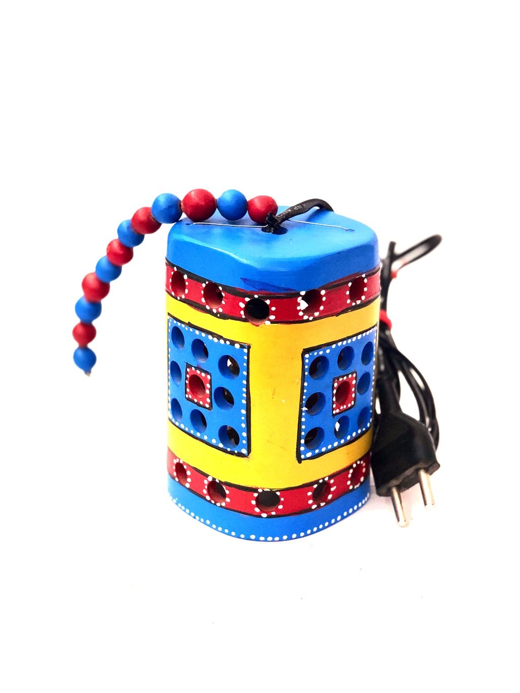 Lamps Made With Terracotta Hand Painted Hangings Decor Tamrapatra